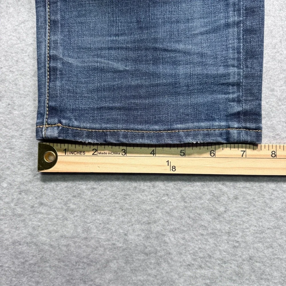 American Eagle Extreme Flex 4 Distressed Slim Jeans Mens 33x30‎ Blue Medium Wash